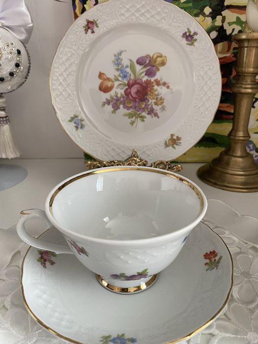 Чайные трио Германия  винтаж