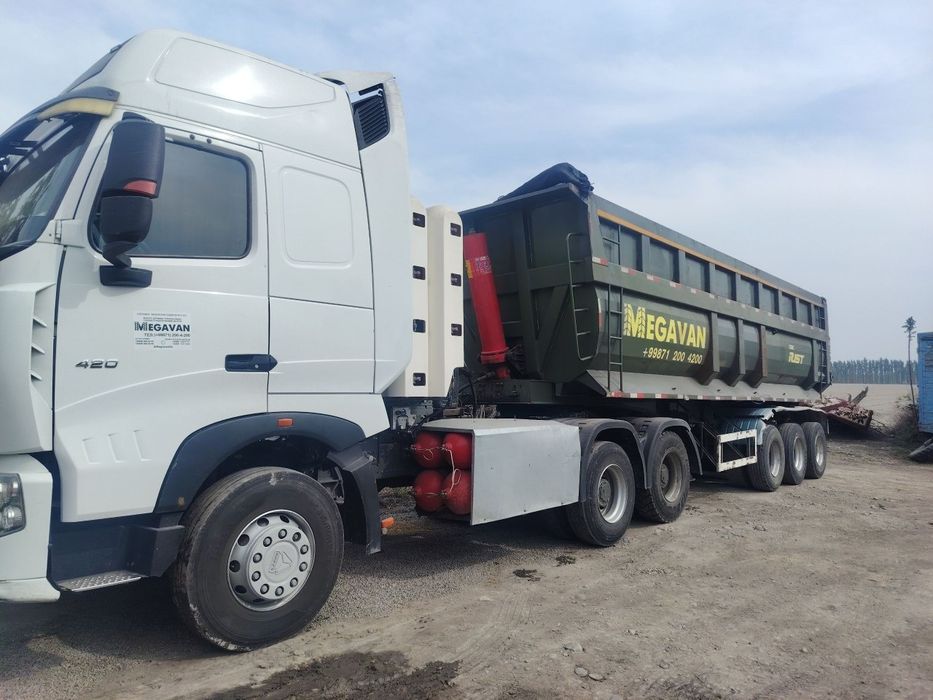 Howo A7 yili 2022 10 oy yurgani 224 ming prseb Megavan yili 2023 10 oy