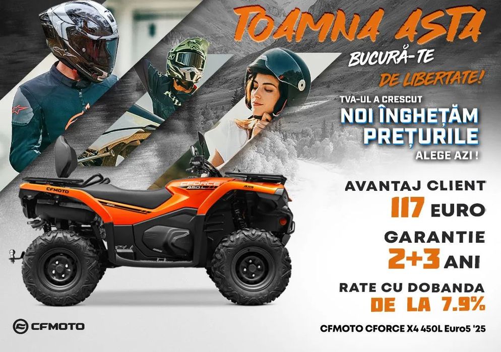 CF Moto CForce 450L CFMOTO CFORCE X4 450L Euro5 '25