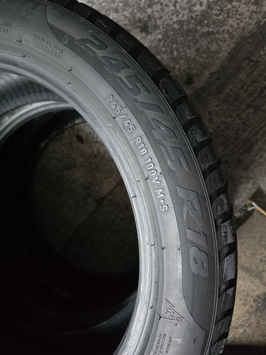 Pirelli 245/45 R18 100V MS iarnă runflat