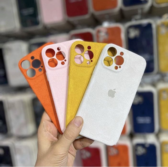 Alcantara case iPhone 13 | 13 Pro | 13 Pro Max  Алкантара