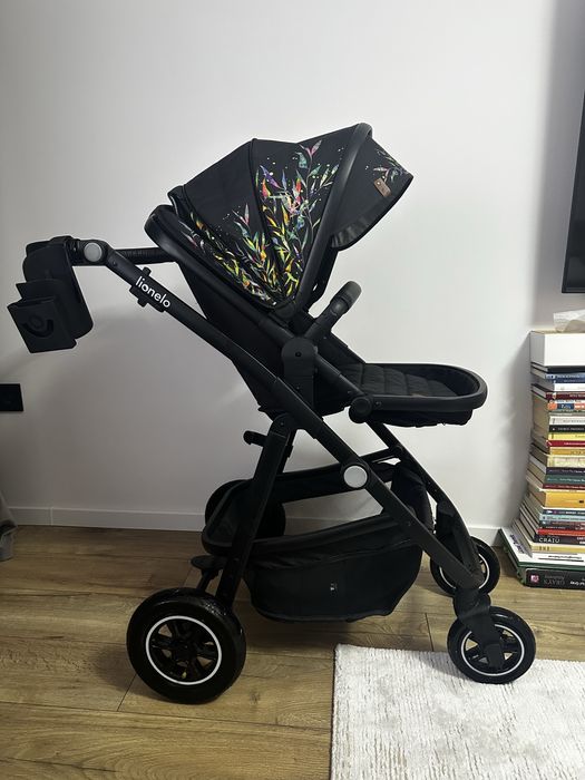 Carucior 3 in 1 Lionelo Amber - editie limitata + scoica auto Lionelor Astrid i-size