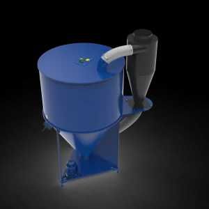 Amestecator furaje KS-1000 cu ciclon, 1000 kg, volum 2550 L, Ucraina NOU Garantie 24 luni Livrare rapida