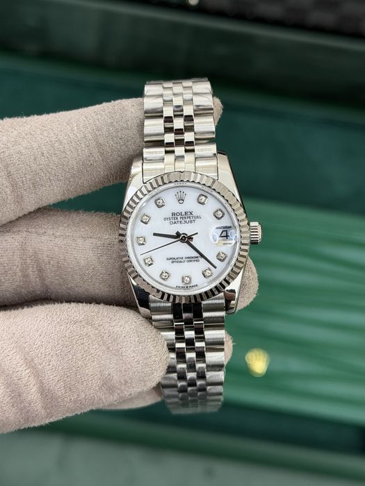 Rolex Date-Just 31mm Pearl Dial