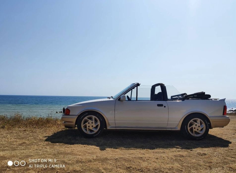 Ford escort 1.6 cabriolet 1988