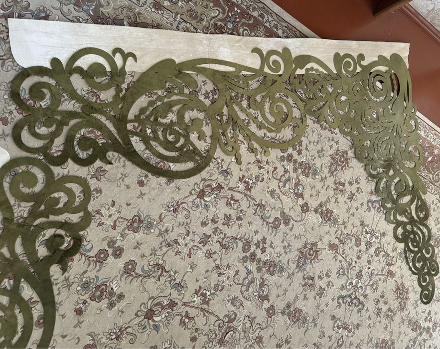 Ламбрекены узоры для штор . Шторы