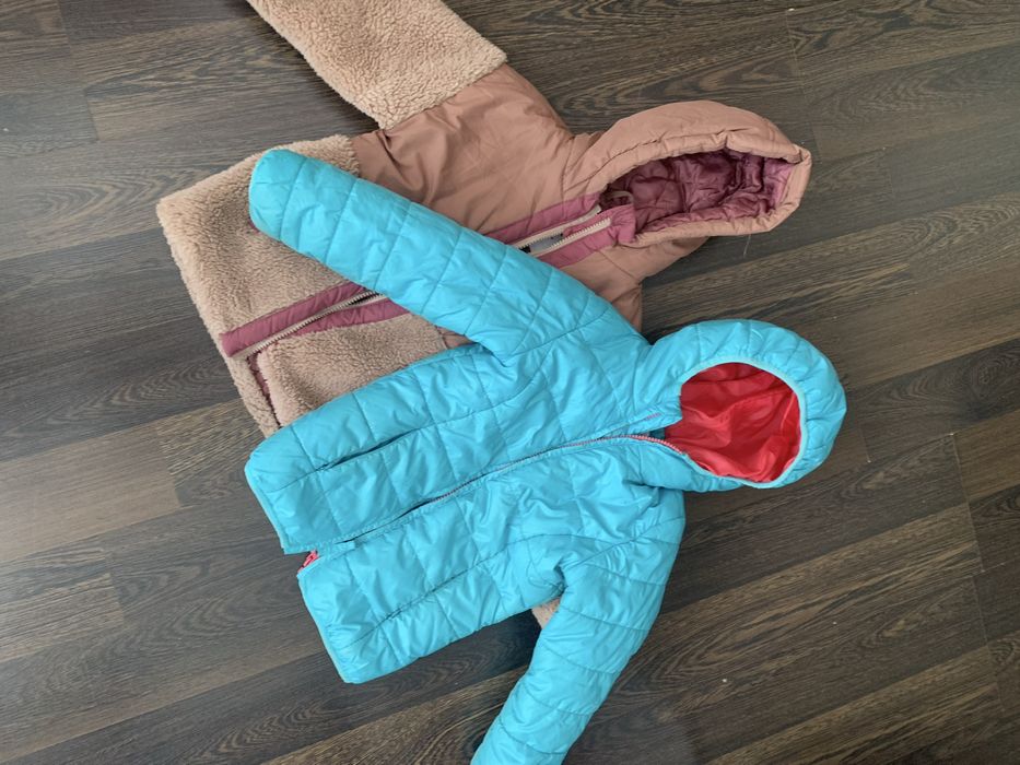 Куртки на девочку рост 110-116 осень весна