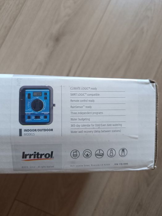 Чисто нов програматор за поливни системи Irritrol Rain Dial-R (Модел: RD-600-R)