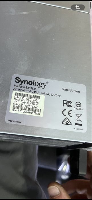 Rackstation Synology RS3618xs