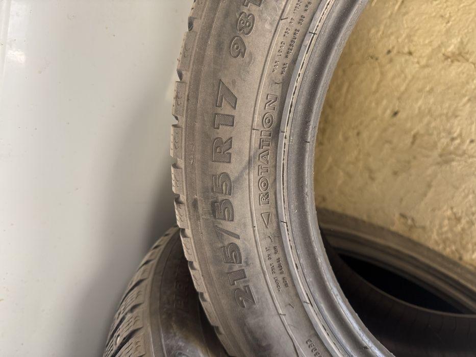 Зимние шины 215/55 R17