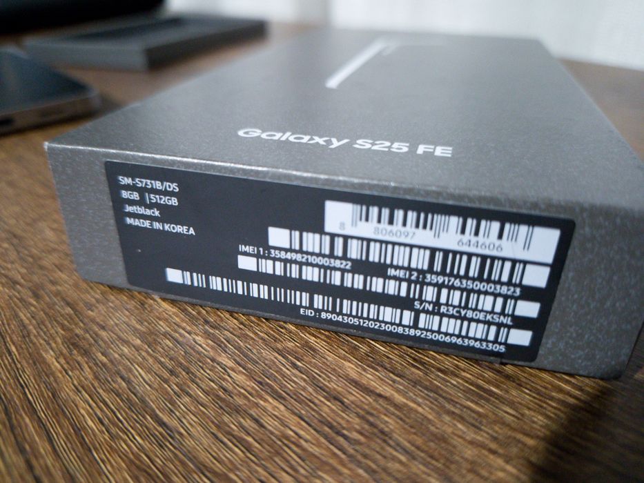 Samsung s25fe 512GB Nou