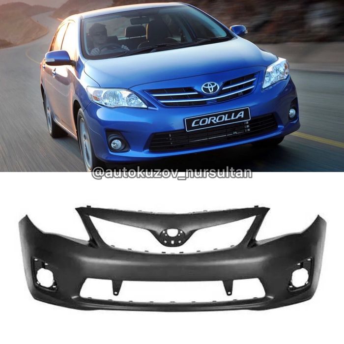Передний бампер Королла Е 150-155 Corolla 10-13