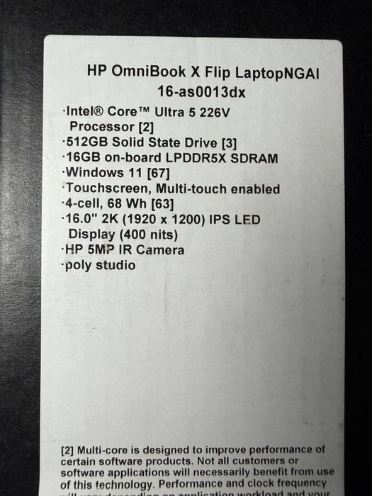 HP OmniBook X Flip 16