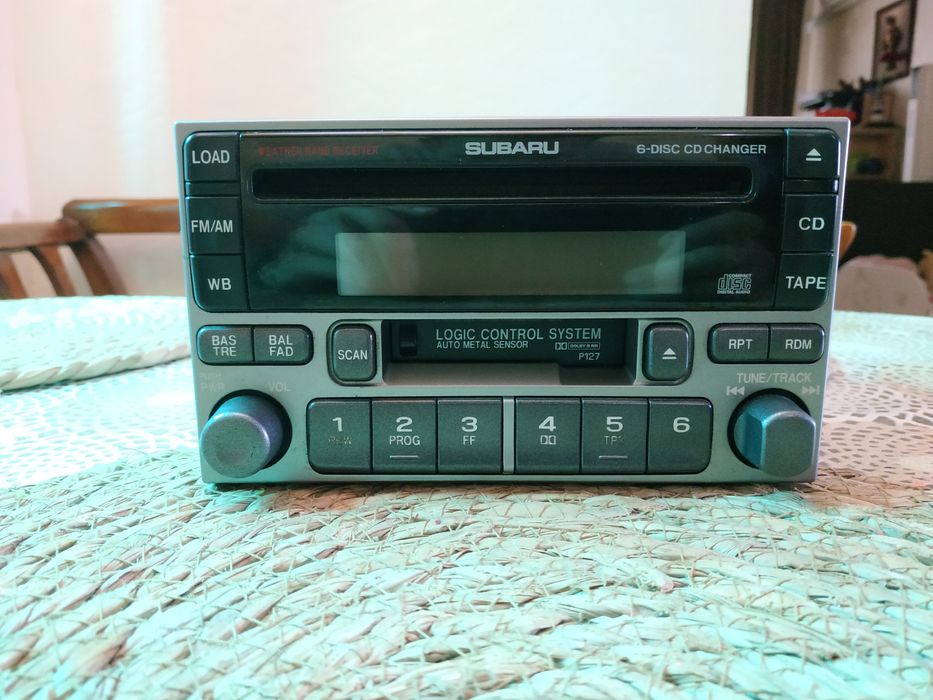 Штатная магнитола Субару 2DIN