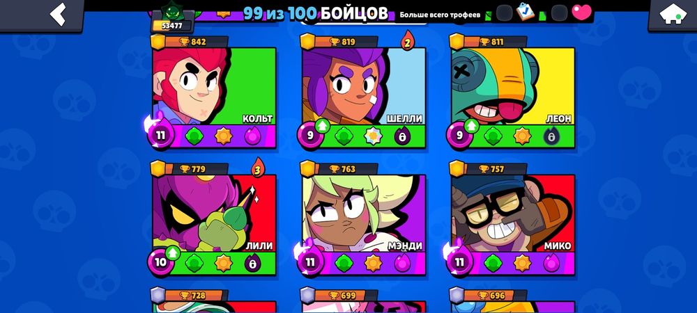 аккаунт бравл старс