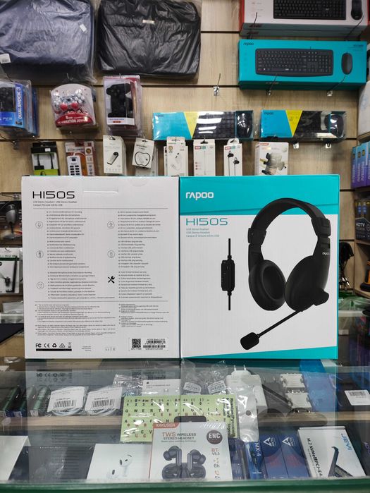 Наушники Гарнитура Rapoo H150S USB Гарантия 1 год!!