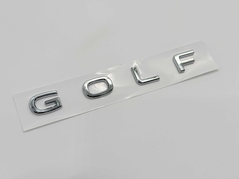 Emblema Compatibila VW GOLF spate nou