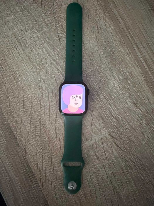 Apple Watch 7, GPS, Carcasa Green Aluminium 41mm
