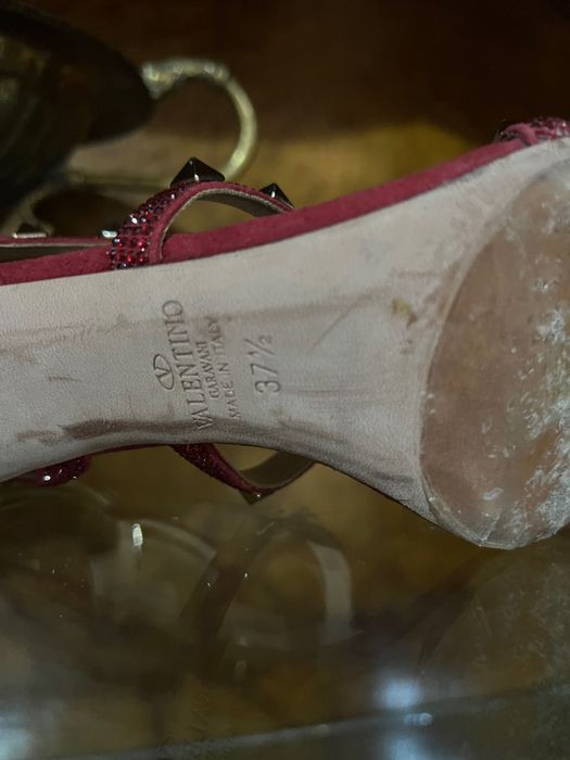 Valentino сандали с кристали