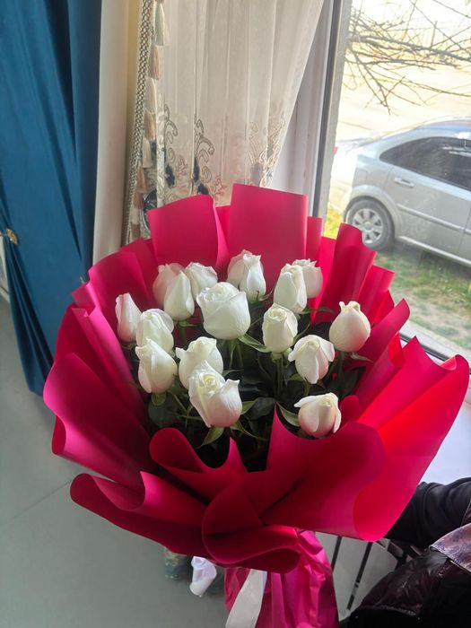 Цветы Роза гул сатылады