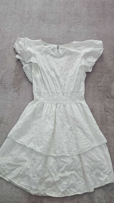 Rochie alba de vara Sunshine