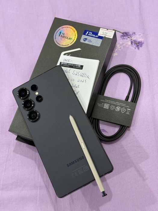 Samsung Galaxy S25 Ultra 5G 12/512 GB Titanium Qora.