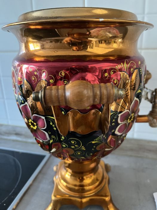 Посуда, самовар тульский, советский