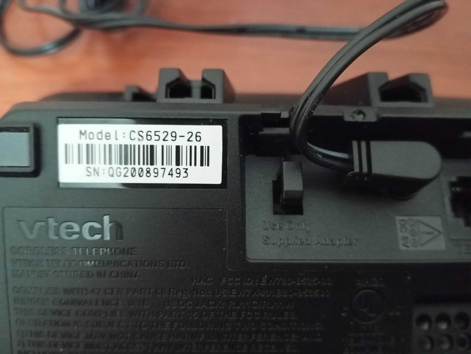 Продам радиотелефон VTECH две трубки на один телефонный номер.