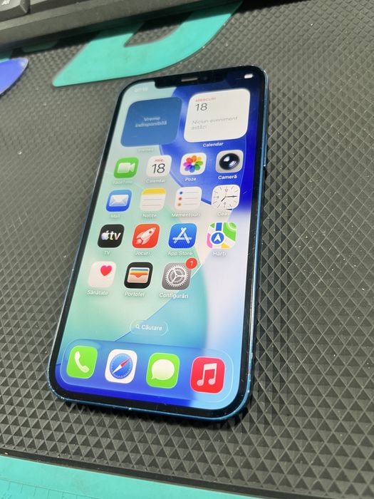 iPhone 12 Blue 256GB 100% Baterie X XS 11 13 14 15 Pro Max Plus
