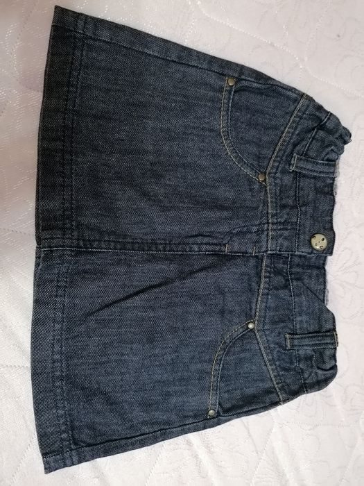 Fusta blue jeans 86cm
