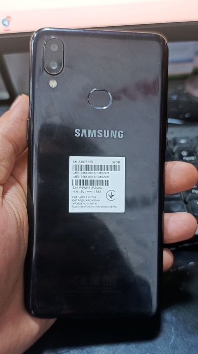 Samsung A 10 S sotiladi holati zur 1 qul ishlatilgan dakumentlari bor