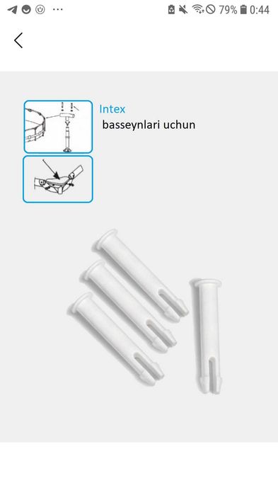 Запчасти для бассейна Zapchast basseyn uchun Доставка