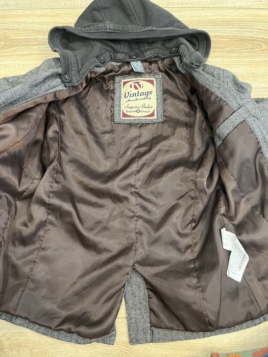 Винтажный пиджак с капешеном