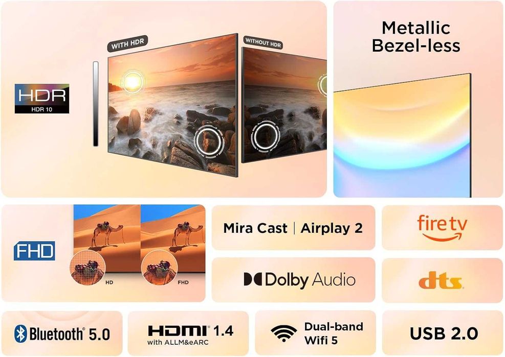 TCL 32SF540 FHD HDR - Smart TV