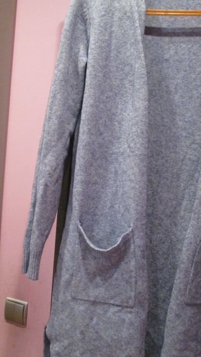 cardigan albastrui cu buzunare S/M