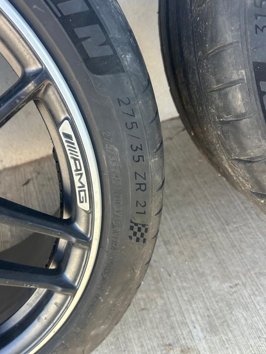 Jante originale Mercedes-AMG Multi-Spoke+Michelin Pilot Sport 4-ca noi
