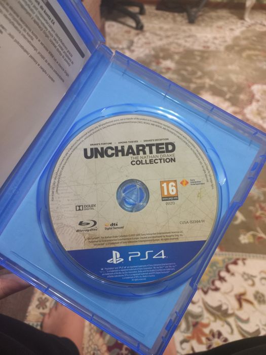 Uncharted 1 2 3 часть для пс4 и пс5