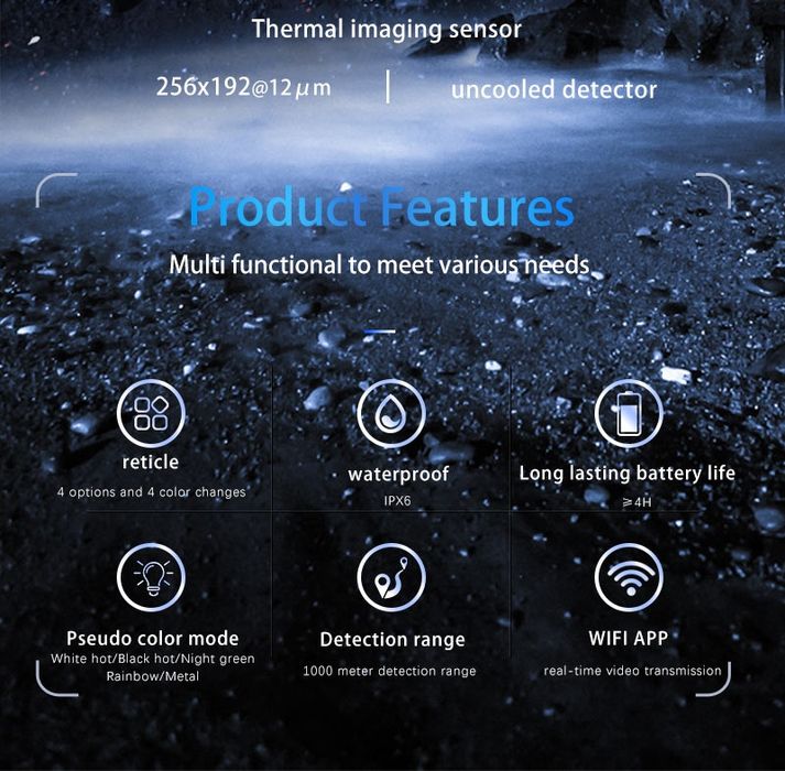 Термо прицел + нощно (комбиниран)