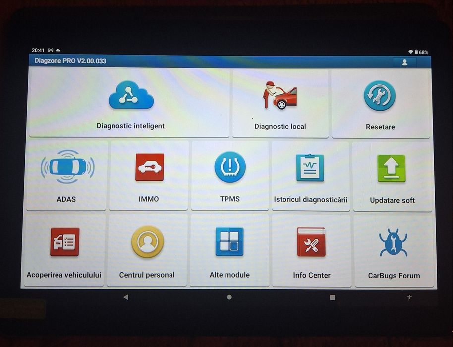 Tabletă cu soft Diagzone