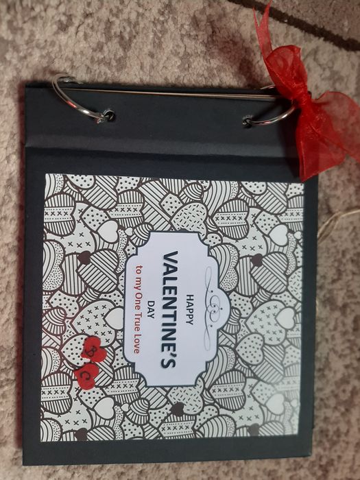 Албум за снимки ръчно изработен