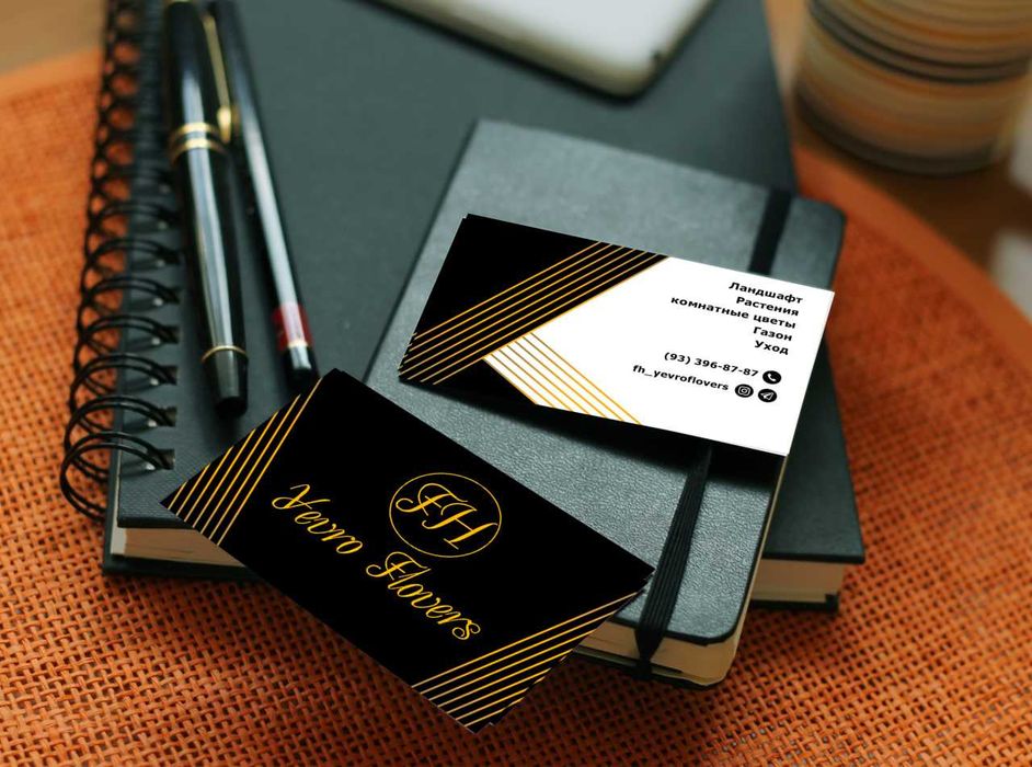 Flayer vizitka olgatip buklet poligrafiya hizmati