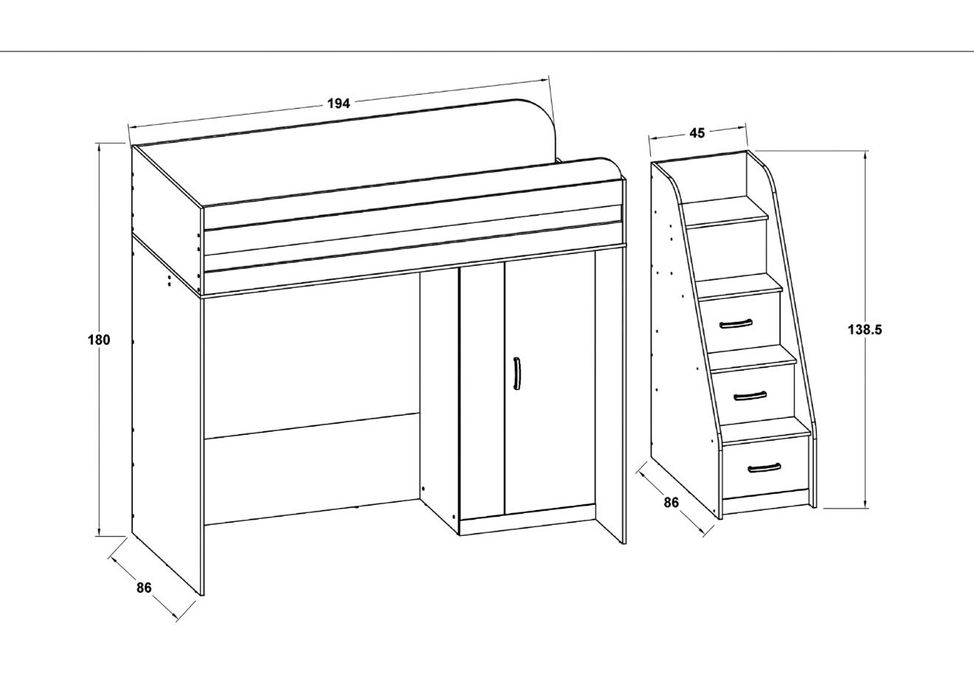 Двуетажни Леглаа