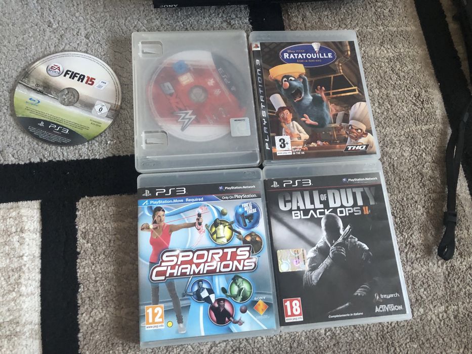 Ps 3 cu 5 jocuri