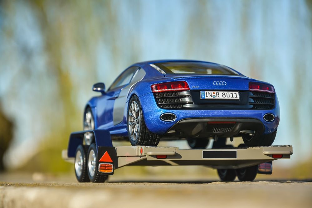 Macheta auto 1/18 Kyosho , Audi R8 . Nu autoart