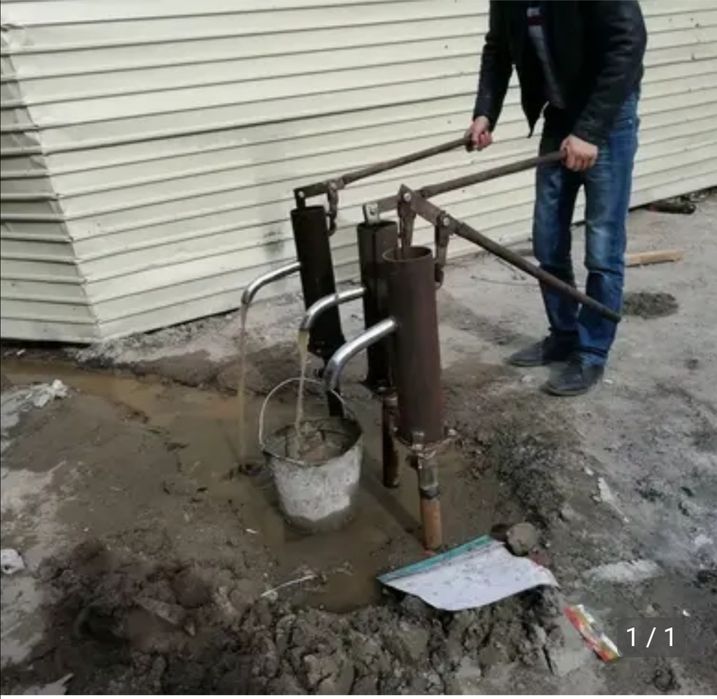 Забиваем колонки Құдық қағамыз