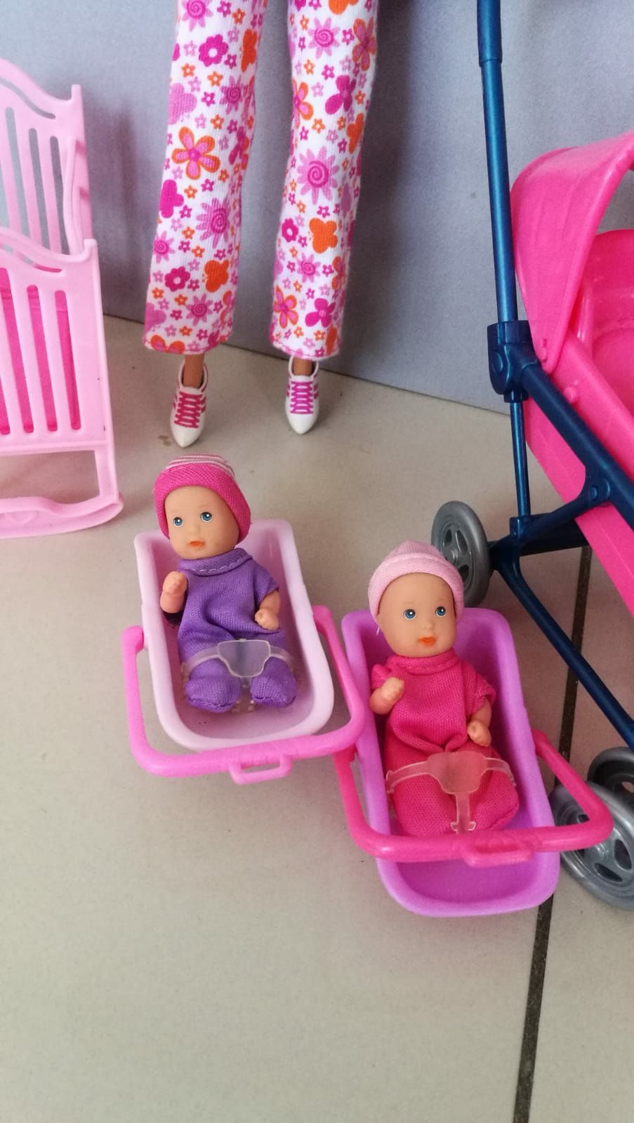 Barbie best sale double stroller