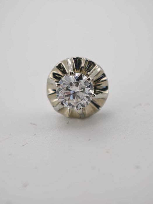Cercel 14k cu diamant natural 0,28ct