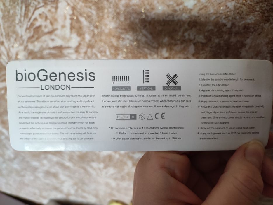 Мезороллер для лица