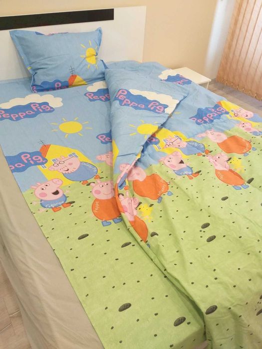 Детско спално бельо-завивка/плик,чаршаф и калъфка - 13 вида