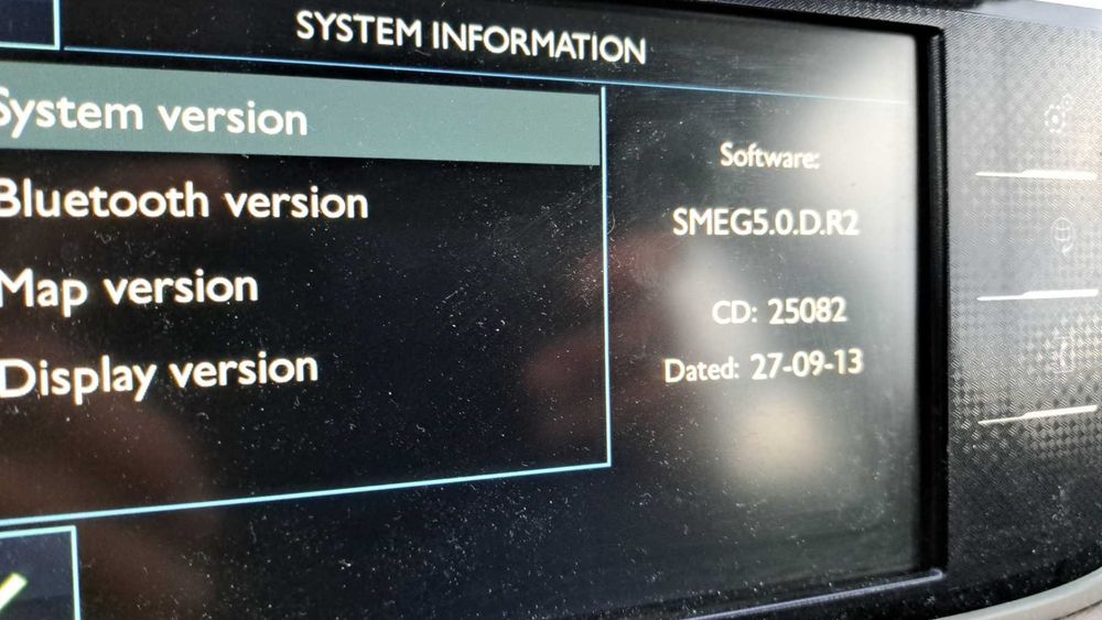 Карта навигация Ситроен C3 C4 C5 C8 Citroen ъпдейт MyWay/RT6/SMEG